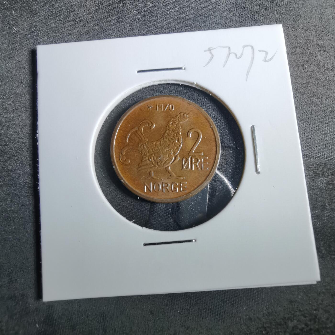 沼泽如烟--第857场 挪威1970年2欧尔