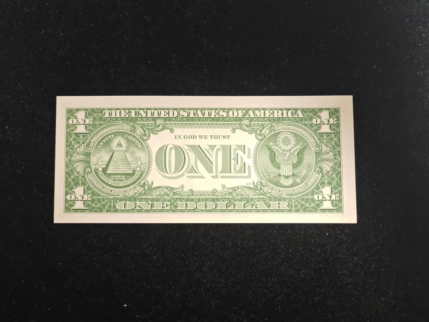 美国 1963年 首发 1美元 I区 全新UNC(此版发行量相对1963A少很多)