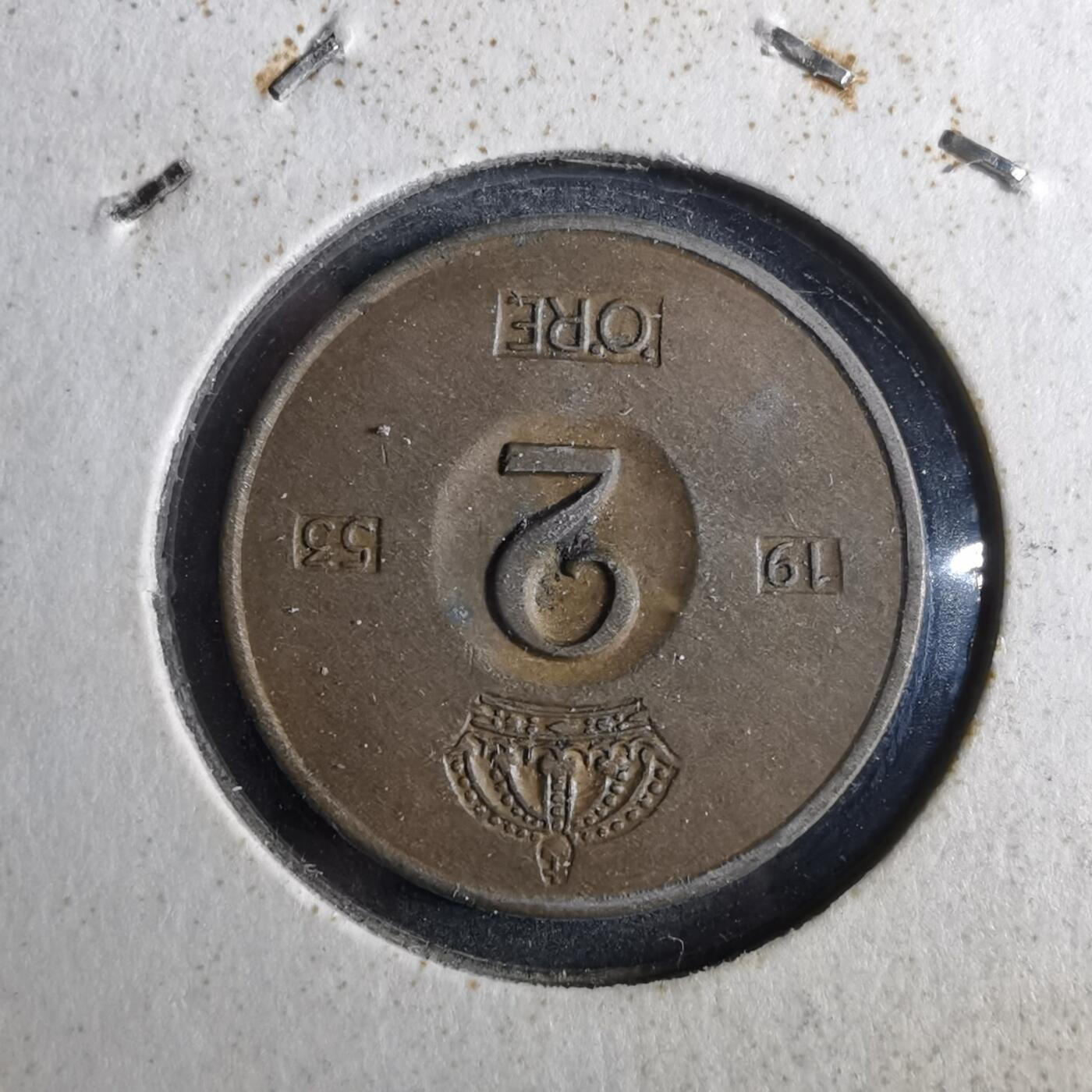 沼泽如烟--第857场 瑞典1953年2欧尔