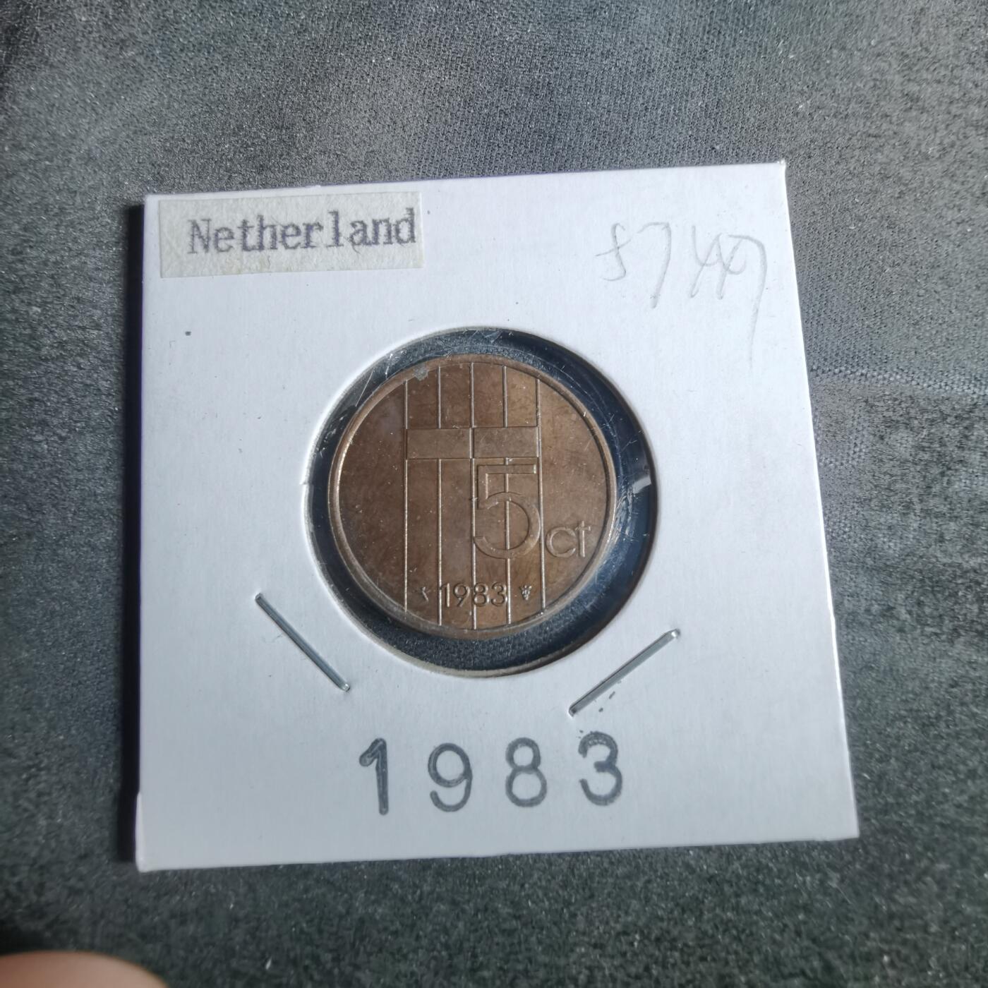 沼泽如烟--第857场 荷兰1983年五分