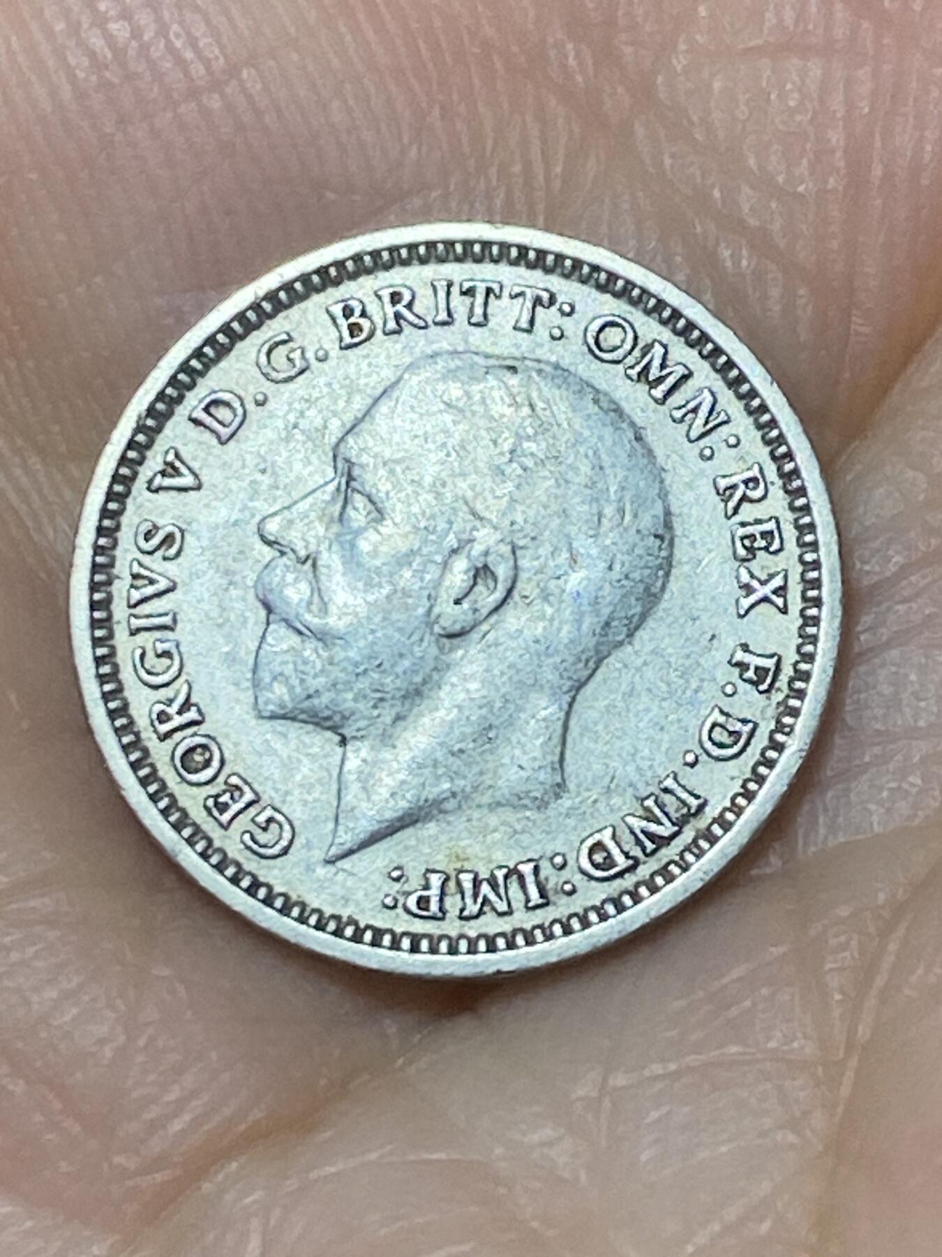 2025年第九十九场(总第一百二十五场）外国好品散币(免佣金) 英国🇬🇧1934年3便士银币(乔治五世第四版，500银)
