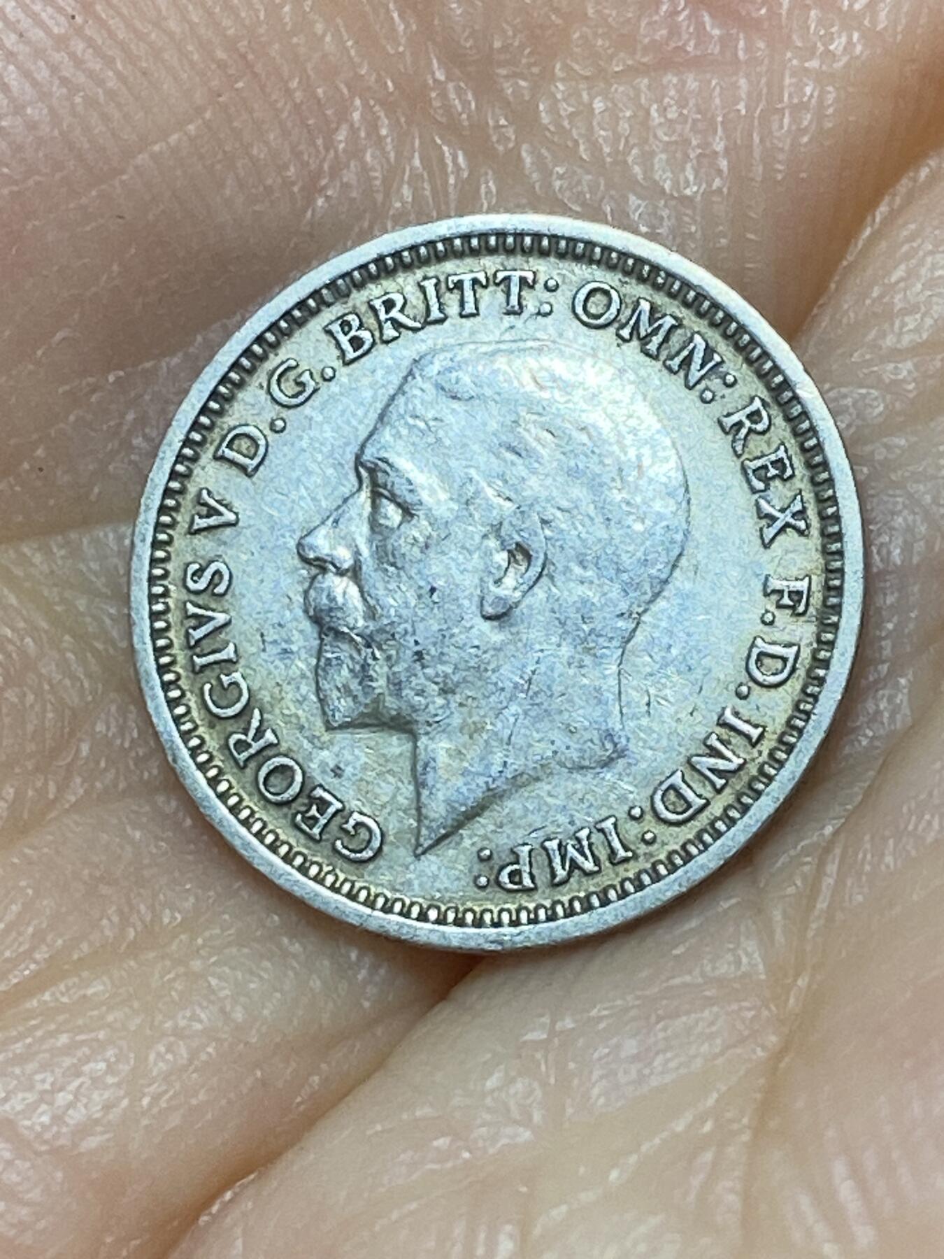 2025年第九十九场(总第一百二十五场）外国好品散币(免佣金) 英国🇬🇧1934年3便士银币(乔治五世第四版，500银)
