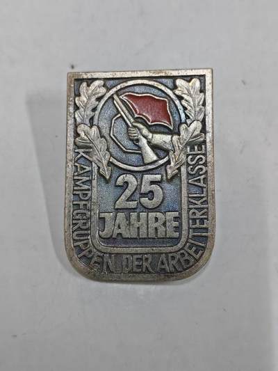 韵星假日拍卖第二十六期 -- Rimey Holidays Auction 26 - 民主德国工战队成立二十五周年纪念章