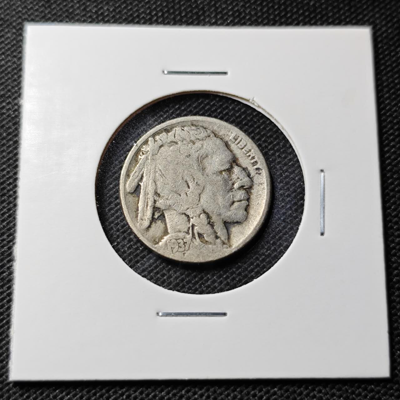 KK钱币收藏小铺 第350场 2月预留时间 周末发货  1937美国5分