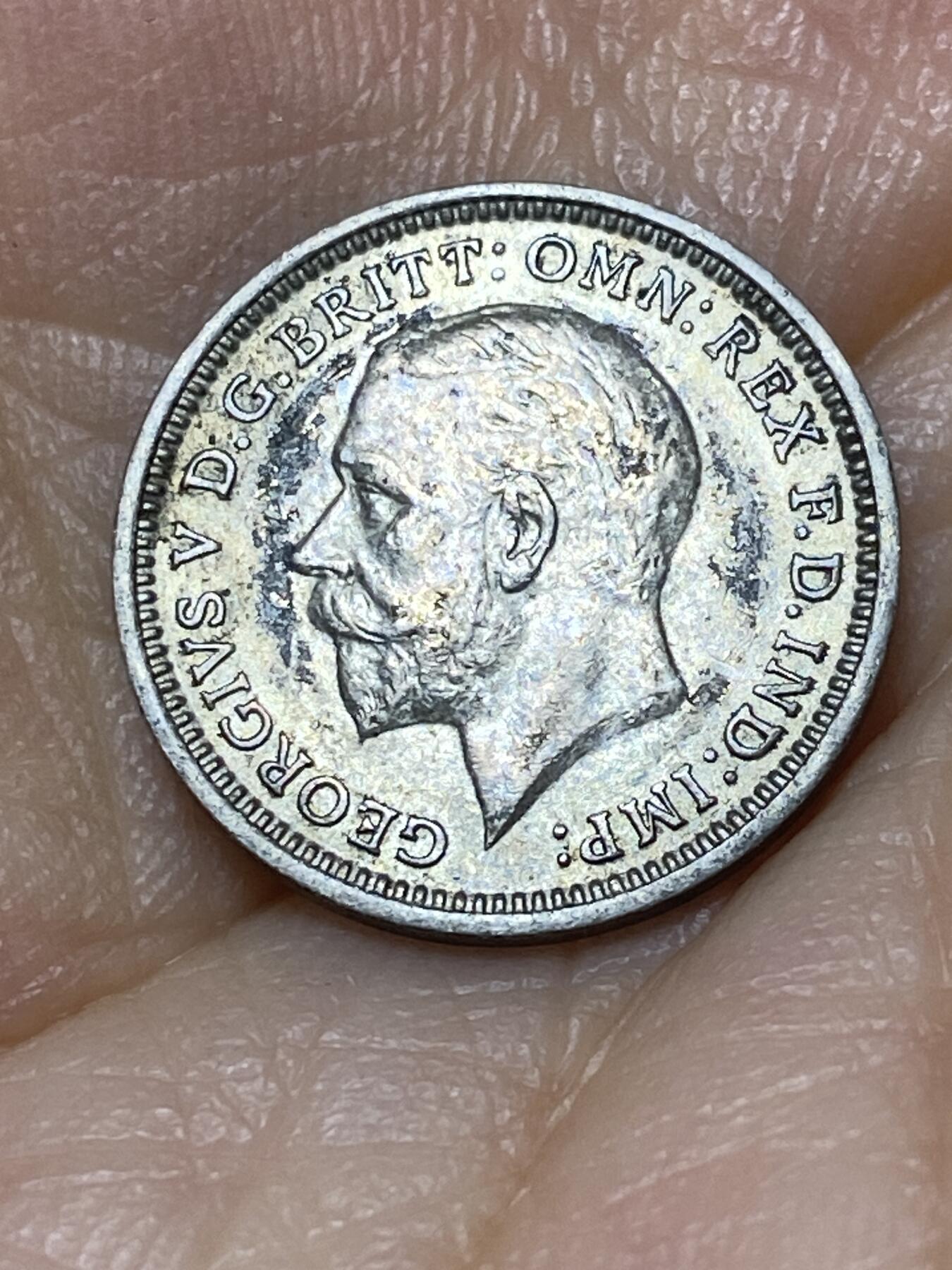 2025年第九十九场(总第一百二十五场）外国好品散币(免佣金) 英国🇬🇧1934年3便士银币(乔治五世第四版，500银)