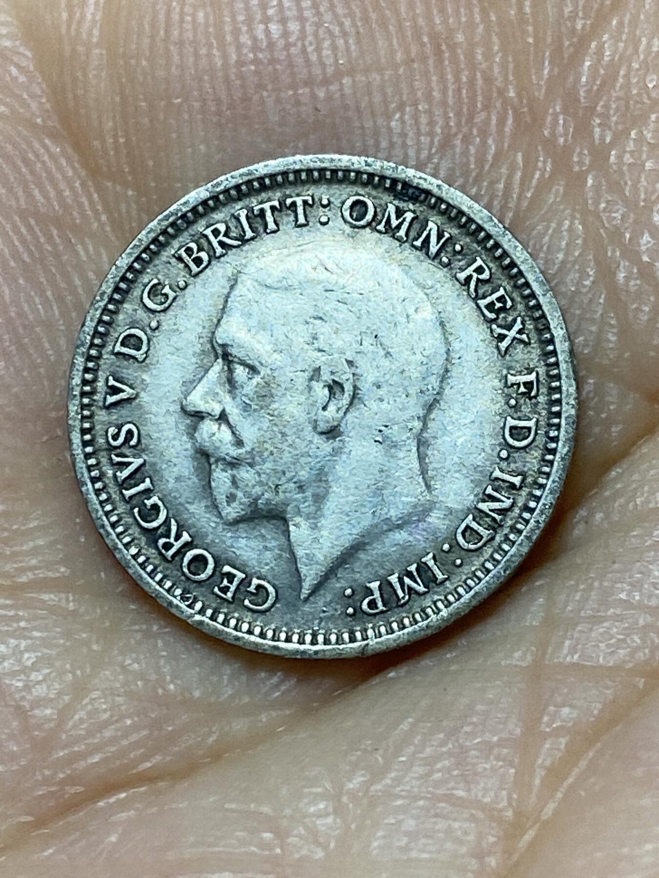 2025年第九十九场(总第一百二十五场）外国好品散币(免佣金) 英国🇬🇧1936年3便士银币(乔治五世逝世年，第四版关门年，500银)