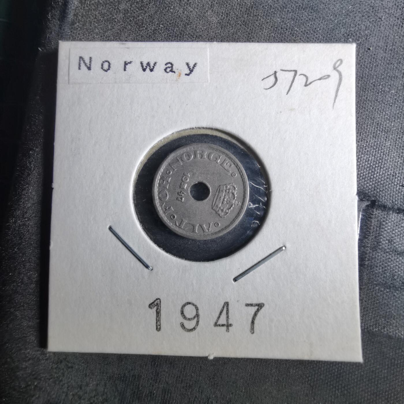 沼泽如烟--第857场 挪威1947年10欧尔