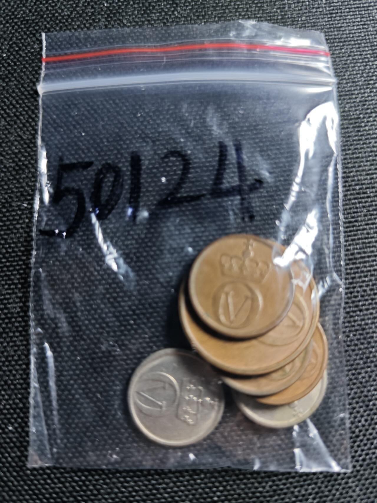 KK钱币收藏小铺 第350场 2月预留时间 周末发货  挪威动物版一组6枚