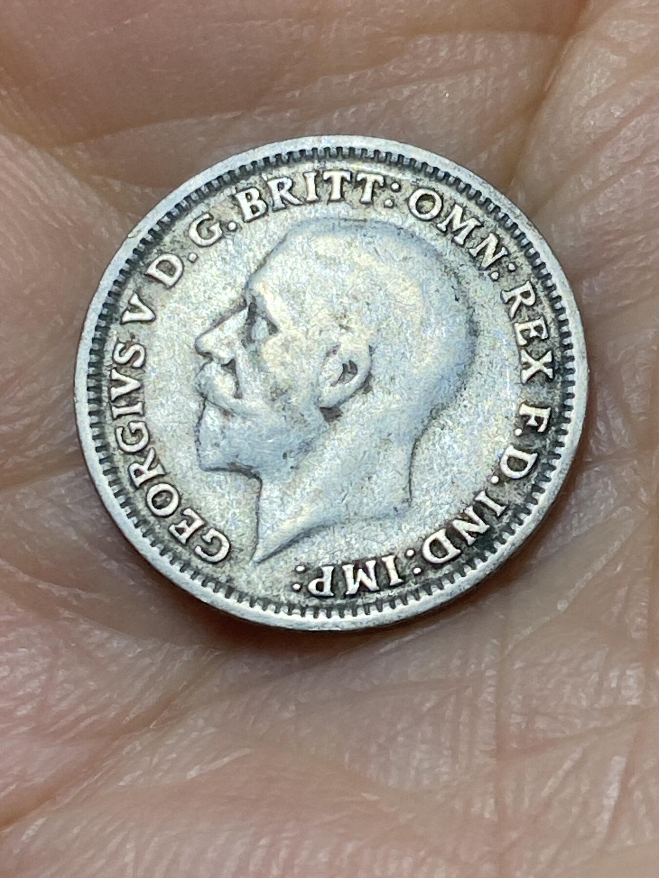2025年第九十九场(总第一百二十五场）外国好品散币(免佣金) 英国🇬🇧1932年3便士银币(乔治五世第四版，500银)