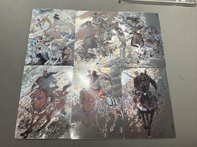 秋萤阁第24期 (10月7日周五晚上22点截拍，欢迎竞拍)  - 齐卡文化《涌喆五虎》五虎+扈三娘 光刻工艺