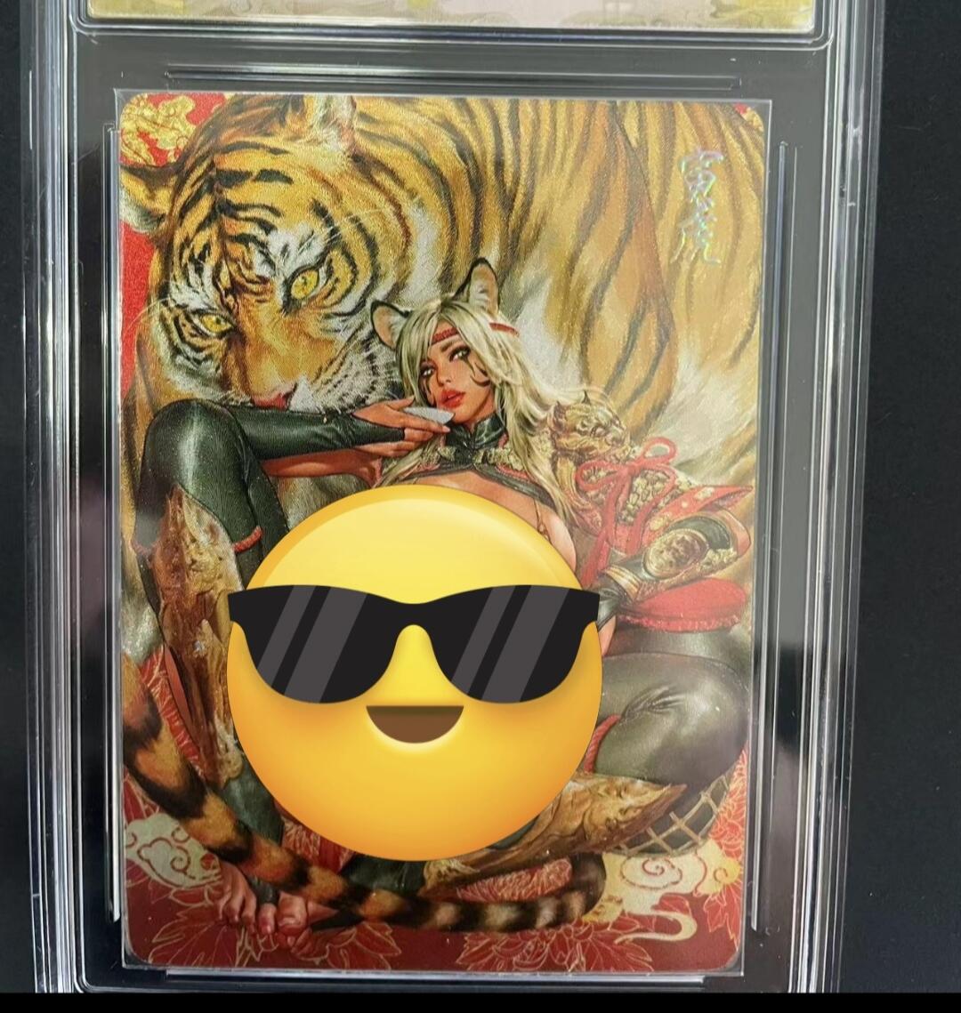 寸草不生拍卖会 第九期 （ 持续收拍中） 2025 焱卡文化x黑暗王朝寅虎浮雕折光