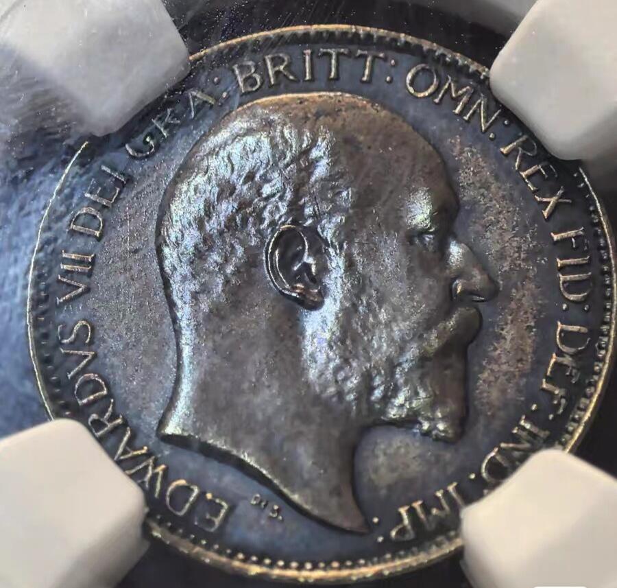 1905英国巧克力包浆1法新ngc