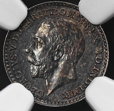 修遠堂世界钱币第八十七期 - NGC MS63 1911年英国1便士银币 濯足币