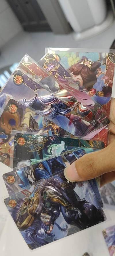 秋原瞳的小店第二十四期（持续收拍，祝大家国庆中秋快乐，好好睡它个自然醒） - 卡游王者荣耀传说8张不同，缺一张宫本武藏就一套齐
