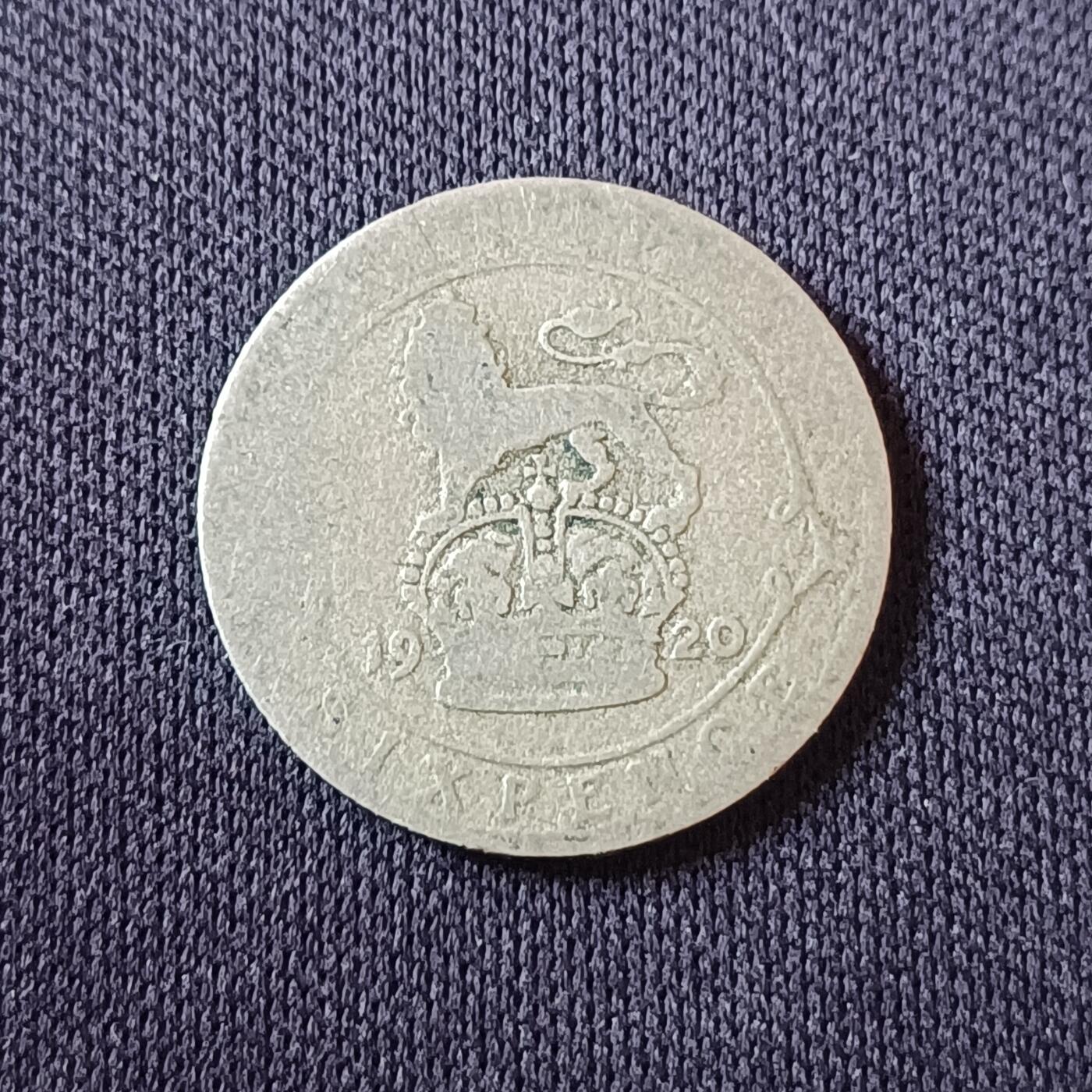 【游宝拍卖】国庆节专场-74期 精品单币 10.4集拍 英国1920年6便士银币