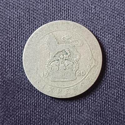 【游宝拍卖】国庆节专场-73期 精品单币 10.4集拍 - 英国1920年6便士银币