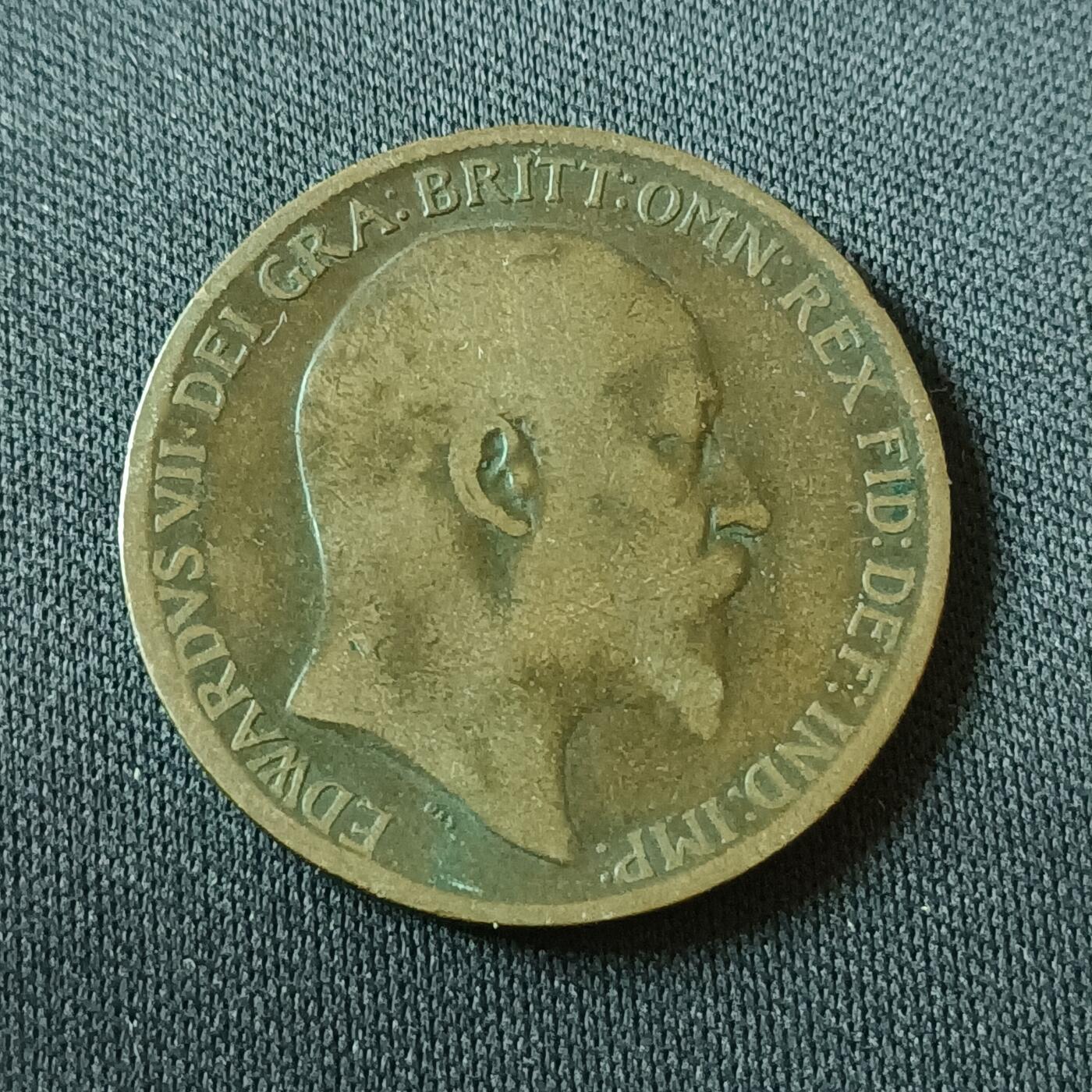 【游宝拍卖】国庆节专场-74期 精品单币 10.4集拍 英国1910年1便士铜币