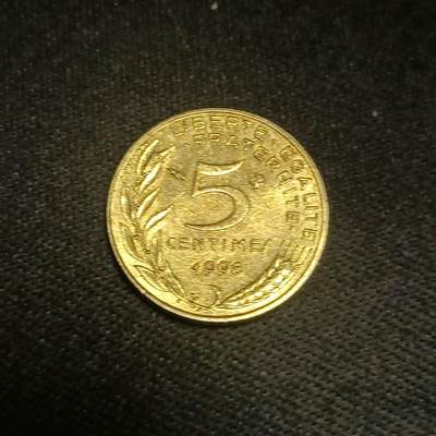 【游宝拍卖】国庆节专场-74期 精品单币 10.4集拍 - 法国1998年5分