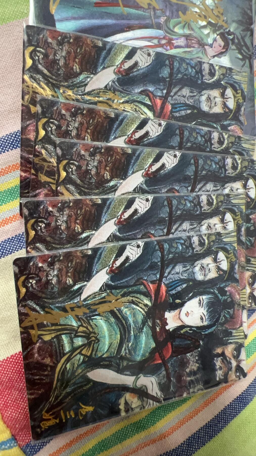 【权迎东亲签&非严亲签手绘】杨贵妃&青衣三娘&群像三娘&非严三娘手绘