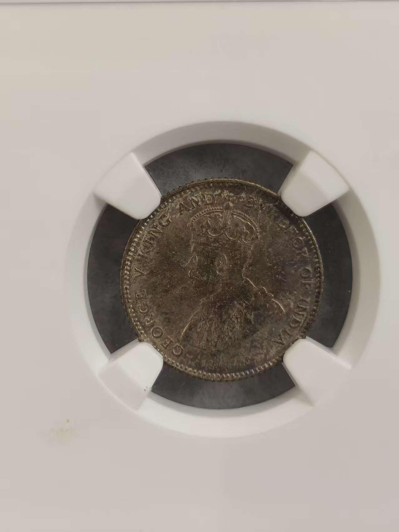 G&W世界散币，银币处理专场（第32场） NGC-MS63  海峡殖民地1927年10分 银币