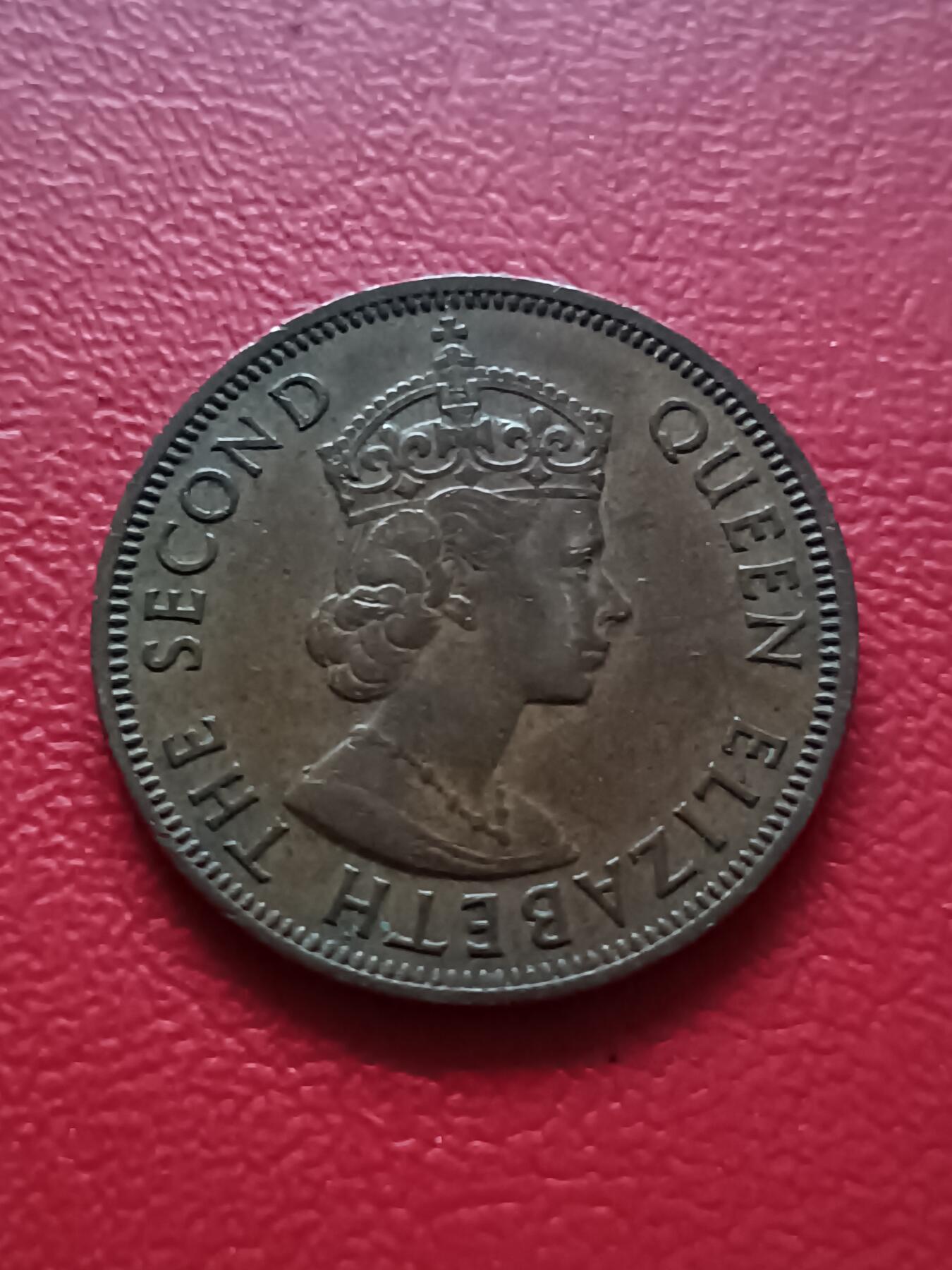 【云涧收藏】第六十七场 英属东加勒比1955年1分