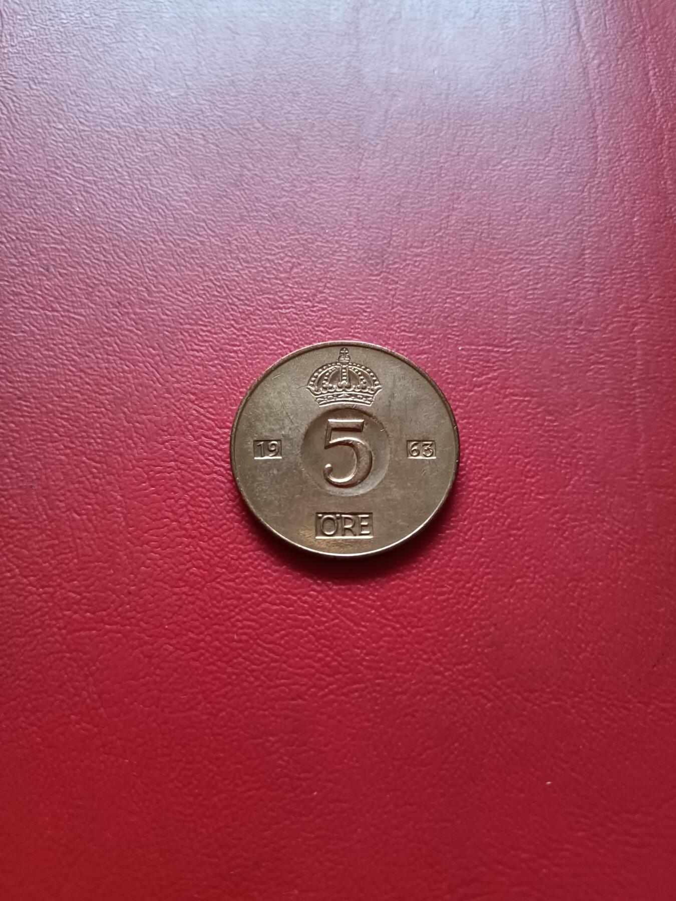 【云涧收藏】第六十七场 瑞典1963年5殴尔