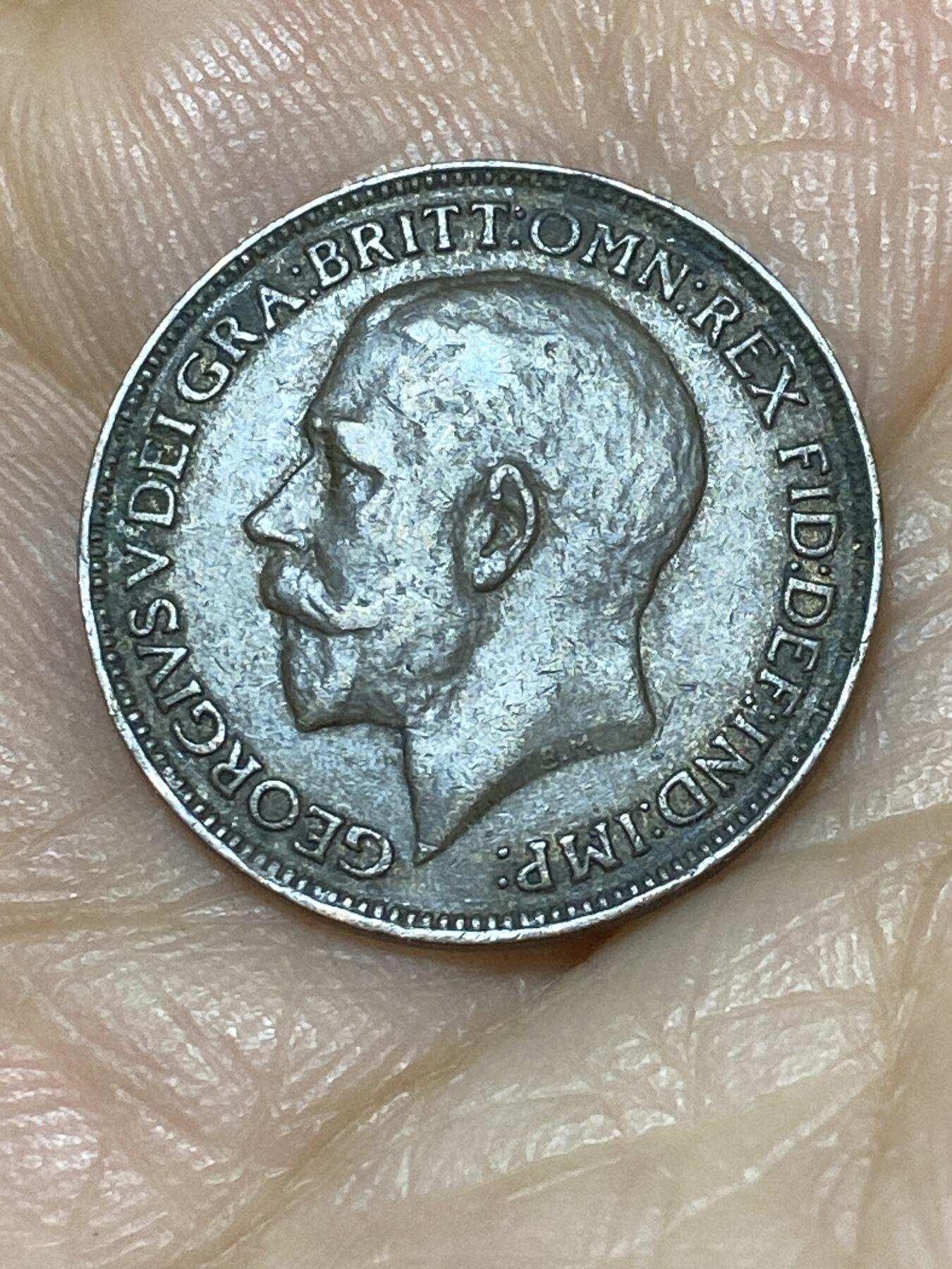 2025年第九十九场(总第一百二十五场）外国好品散币(免佣金) 英国🇬🇧1925年1法新(乔治五世第二版，关门年)