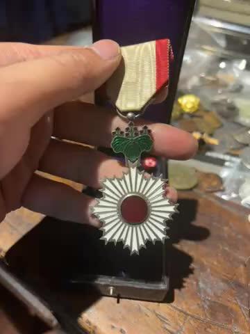 勋六等旭日原盒好品相