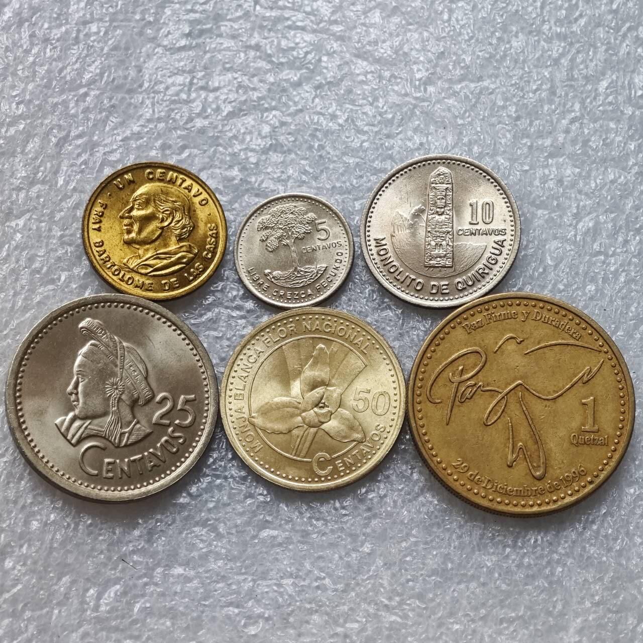 【淘币小摊】限时拍第七百五十七拍  国庆10连拍 希腊海峡秘鲁场 外出13号发货 满百包邮可预留两周  周一统一发货   危地马拉6枚套