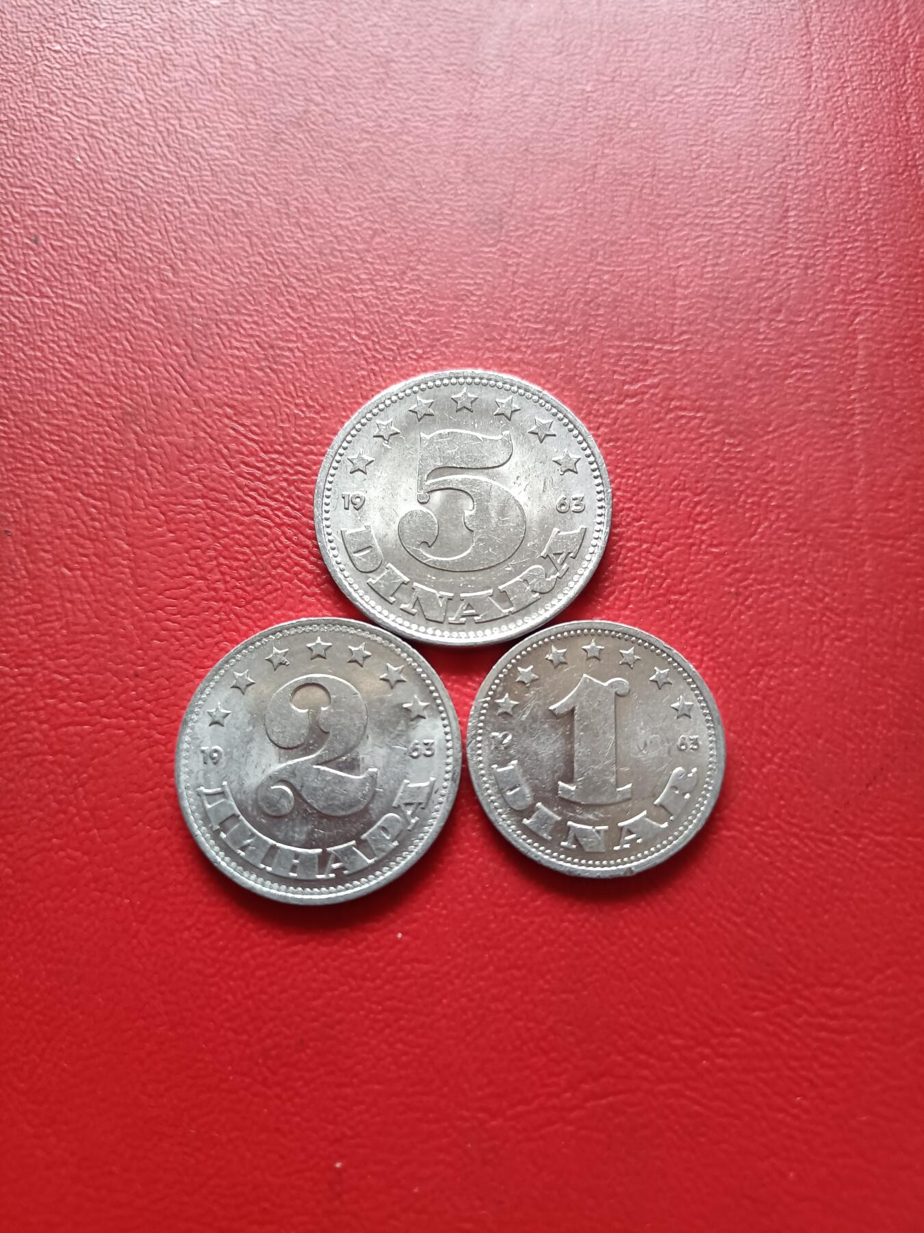 【云涧收藏】第六十七场 南斯拉夫1963年套币