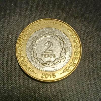 【游宝拍卖】国庆节专场-73期 精品单币 10.4集拍 - 阿根廷2015年2比索