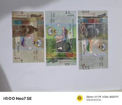 科威特第纳尔 - 科威特第纳尔