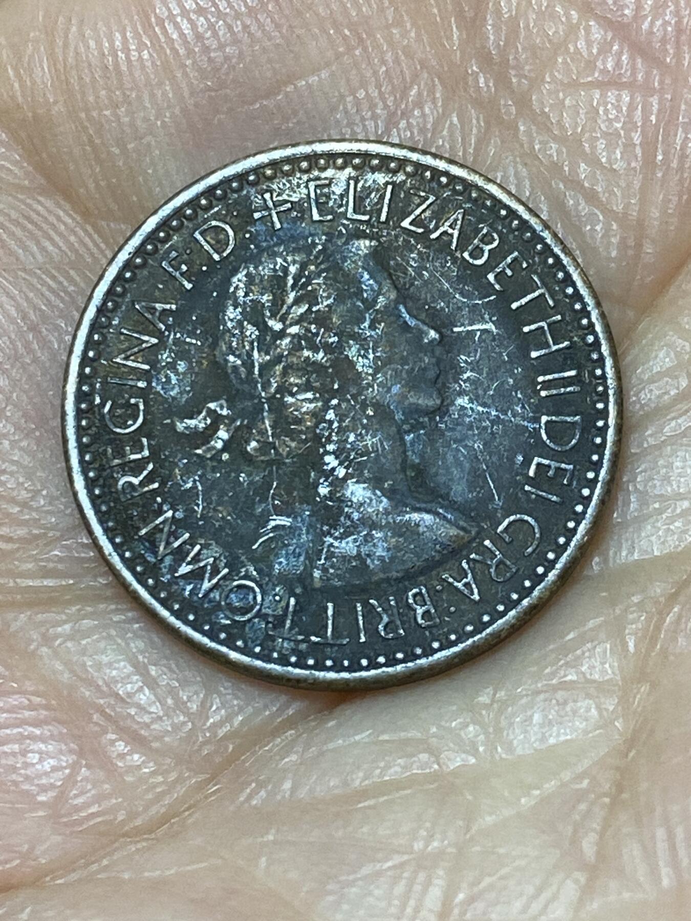 2025年第九十九场(总第一百二十五场）外国好品散币(免佣金) 英国🇬🇧1953单年份1法新(伊丽莎白二世加冕年，第一版)