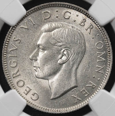 修遠堂世界钱币第八十七期 - NGC MS63 1940年英国2先令银币