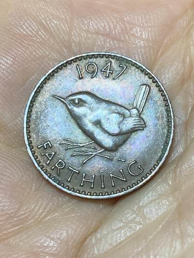 2025年第九十九场(总第一百二十五场）外国好品散币(免佣金) - 英国🇬🇧1947年1法新(乔治六世第一版)