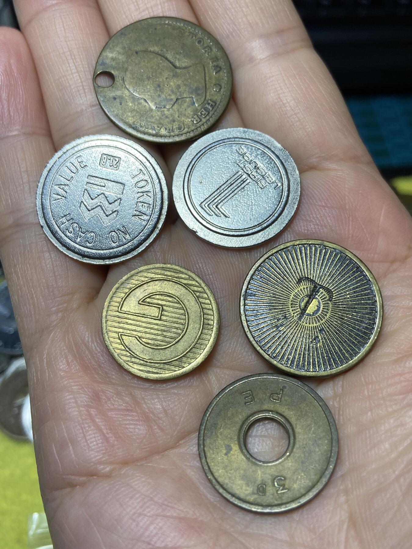 2025年第九十九场(总第一百二十五场）外国好品散币(免佣金) 代币6枚