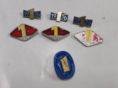 韵星假日拍卖第二十六期 -- Rimey Holidays Auction 26 - 民主德国青年船活动徽章一组