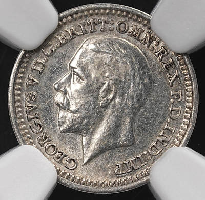 修遠堂世界钱币第八十七期 - NGC MS62 1931年英国1便士银币 濯足币