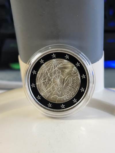 第177期拍卖【长期征集拍品】 - 意大利2022年伊拉斯谟计划35周年精制纪念币，发行10000枚