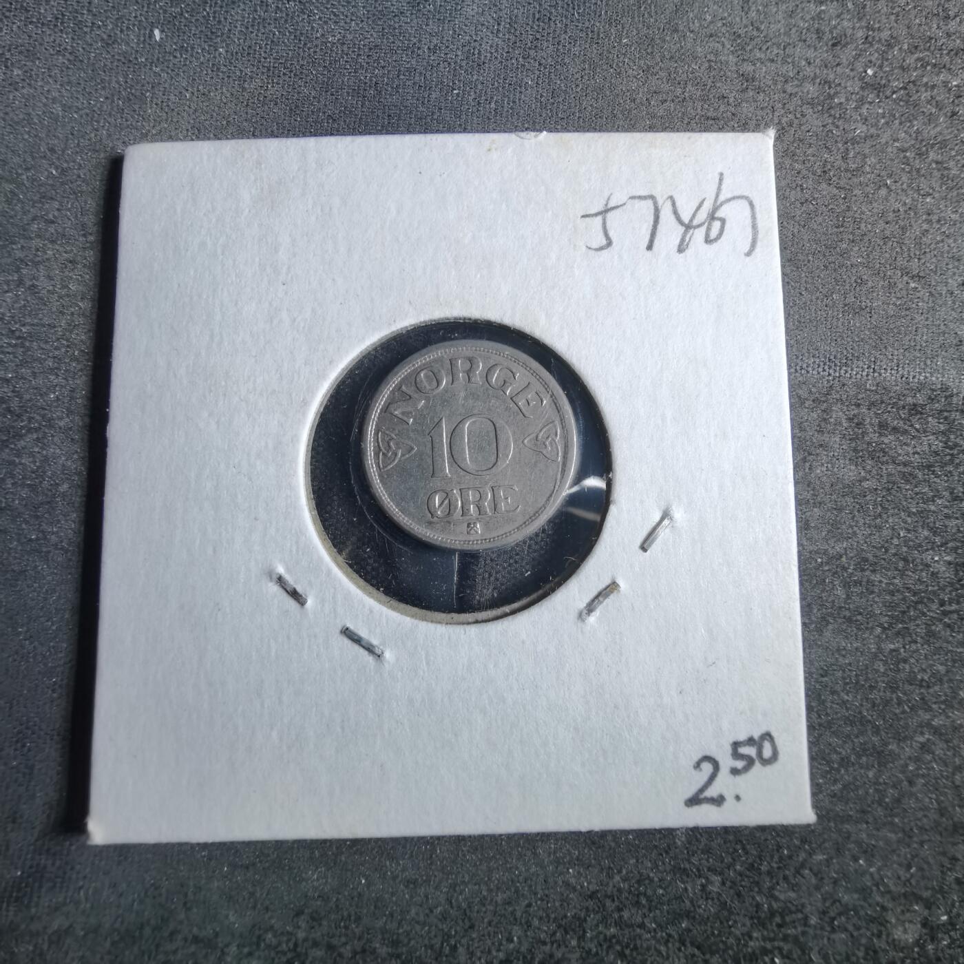 沼泽如烟--第857场 挪威1951年10欧尔
