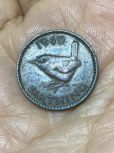 2025年第九十九场(总第一百二十五场）外国好品散币(免佣金) - 英国🇬🇧1940年1法新(乔治六世第一版)