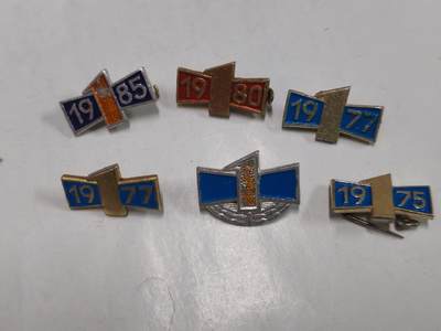 韵星假日拍卖第二十六期 -- Rimey Holidays Auction 26 - 民主德国青年船活动徽章一组