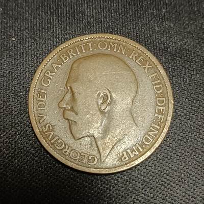 【游宝拍卖】国庆节专场-73期 精品单币 10.4集拍 - 英国1916年1/2便士