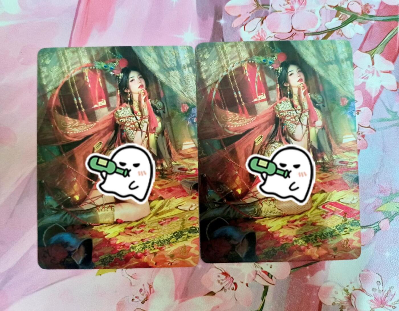 龙虎卡牌第五十七场（无佣金，满120包邮，周六晚上结拍，欢迎送拍） 普卡2张 燎原 刷子人姬传 扈三娘双服饰