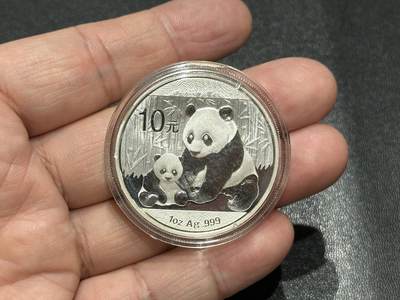 《外钞收藏家》第五百七十二期（畅拍场）（本平台长期征集拍品、欢迎藏友们联系合作） - 2012年熊猫银币 1盎司 边上轻微瑕疵