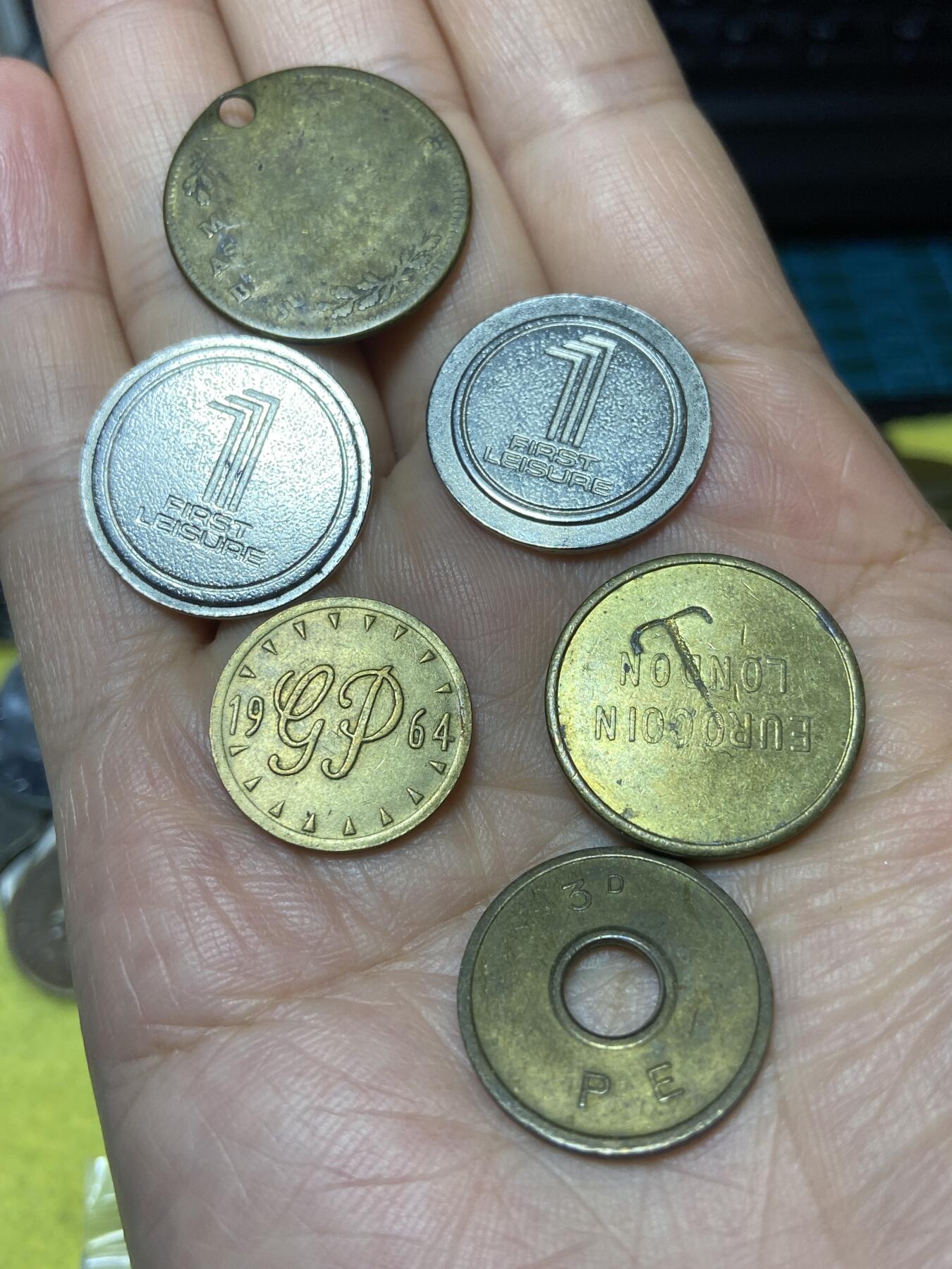 2025年第九十九场(总第一百二十五场）外国好品散币(免佣金) 代币6枚