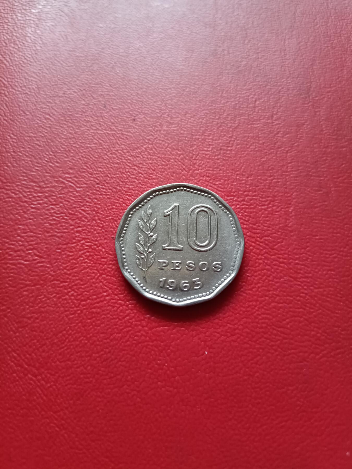 【云涧收藏】第六十七场 阿根廷1963年10比索