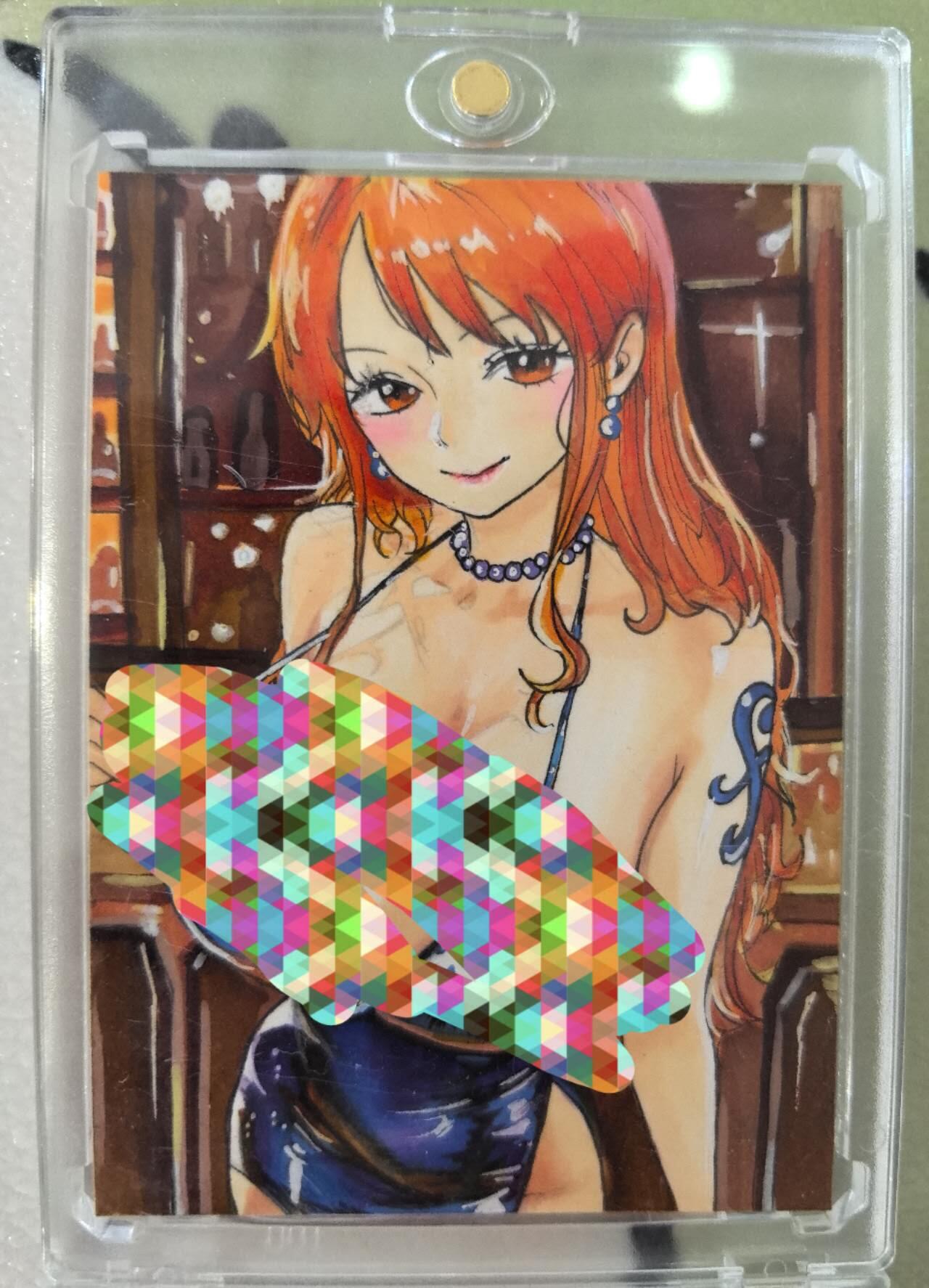 丫丫卡拍第8期（周三21点截止） 【手绘卡】海贼王-娜美《茉莉》