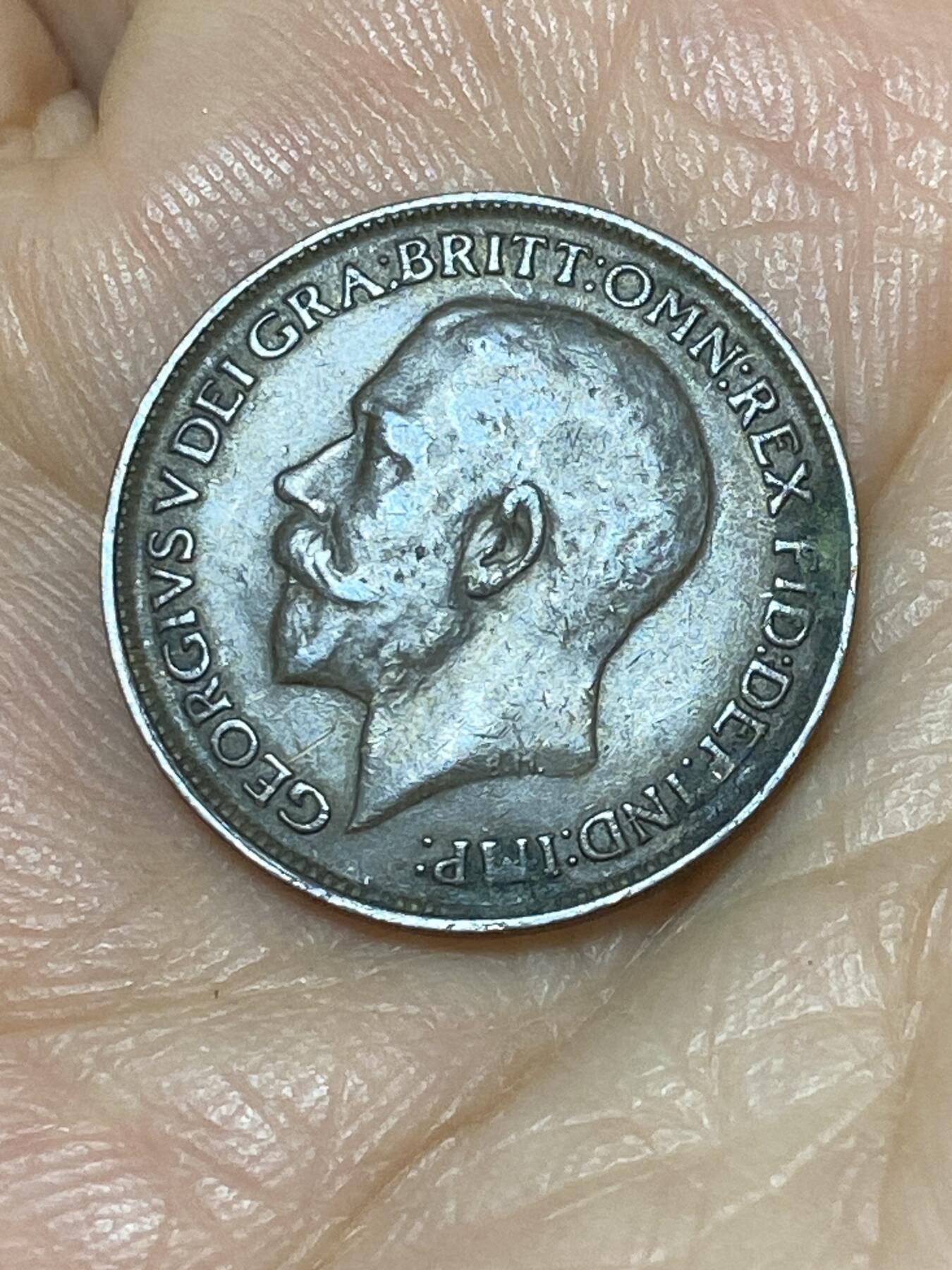 2025年第九十九场(总第一百二十五场）外国好品散币(免佣金) 英国🇬🇧1925年1法新(乔治五世第二版，关门年)