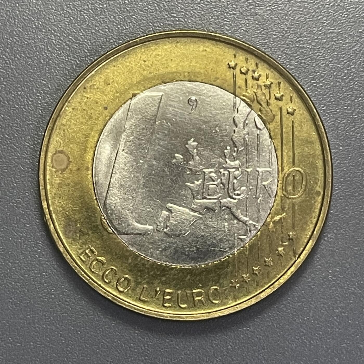 双节特辑1001 意大利一欧元？双金属币 不认识
